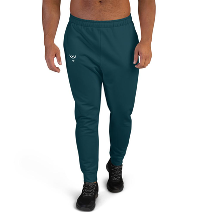 Men Fitness Activewear Blue Green UI Jogger Pants