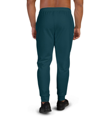 Men Fitness Activewear Blue Green UI Jogger Pants