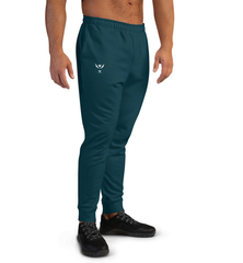 Men Fitness Activewear Blue Green UI Jogger Pants