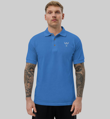 Embroidered Fitness Activewear Gym UI Polo Shirt