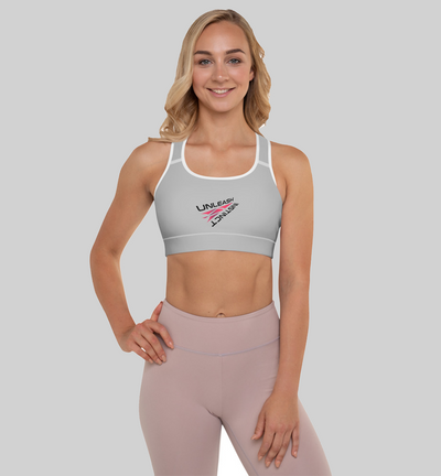 Women Padded Sports UI Flame Bra