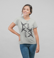 Women Short Sleeve Rugged UI Tee