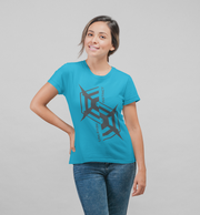 Women Short Sleeve Rugged UI Tee