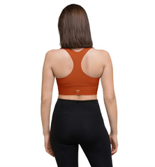 Women Fitness Activewear Rust UI Sports Bra