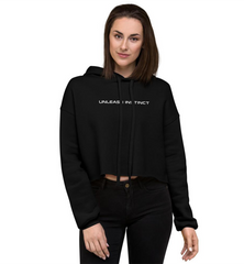 Women Fitness Activewear UI Crop Hoodie