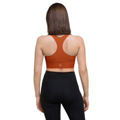 Women Fitness Activewear Rust UI Sports Bra